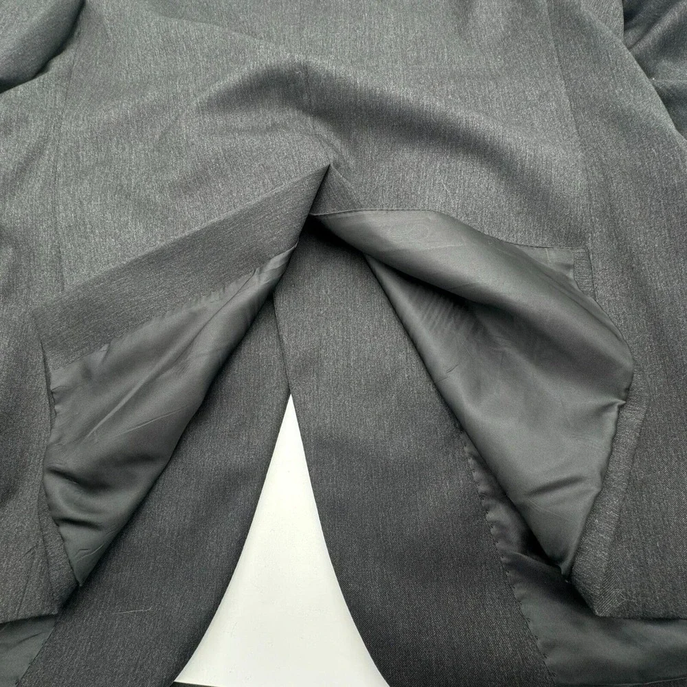 JOS A BANK Men's 43R Charcoal Gray Wool Blazer Suit Jacket Sport Coat‎ Signature